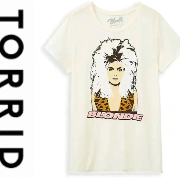 Torrid Blondie Classic Fit Crew Tee - NWT - Picture 1 of 7